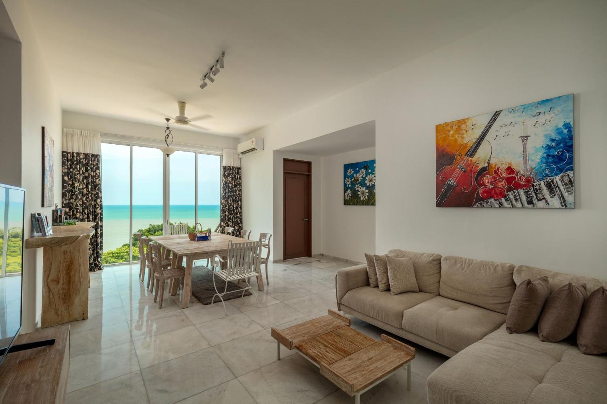 Panoramic Seaview Holiday Home - Batu Feringgi Exteriör bild